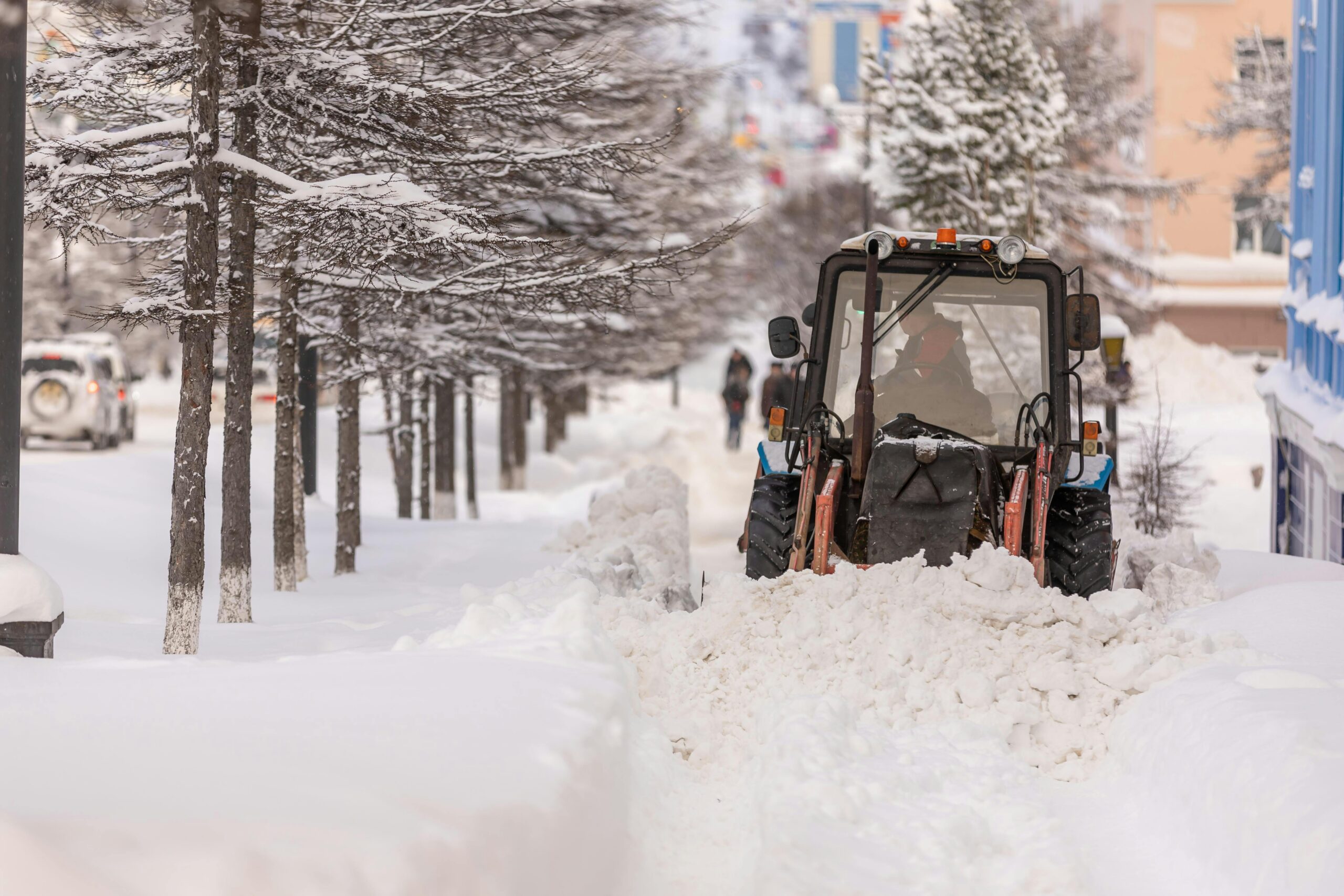 Winterservice sorgt für freie Wege in Dortmund